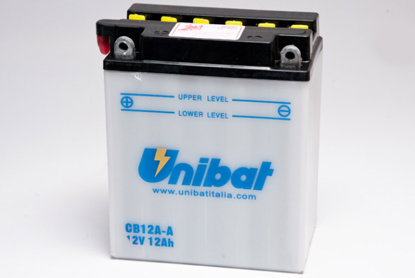Аккумулятор Unibat CB12A-A-SM (12V, 12Ah, 134 x 80 x 160), аналог YUASA YB12A-A 3