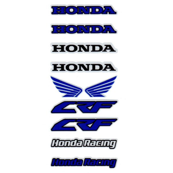 Комплект светоотражающих наклеек “Honda 124” 2