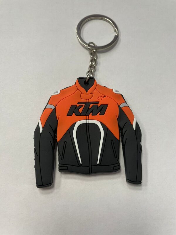 Брелок “KTM куртка оранжевая” 2