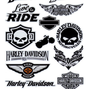 Комплект светоотражающих наклеек “Harley 304”