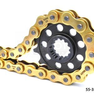Цепь для мотоцикла ESJOT 520 HCR 118 звеньев золотая (RK 520 MXZ4)
