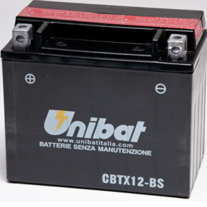 Аккумулятор Unibat CBTX12-BS (12V, 10Ah, 150 x 87 x 130), аналог YUASA YTX12-BS 3