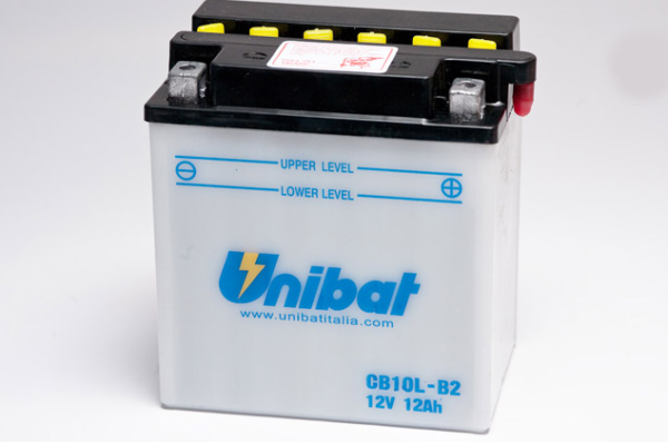 Аккумулятор Unibat CB10L-B2-SM (12V, 11Ah,  135 x 90 x 145), аналог YUASA YB10L-B2