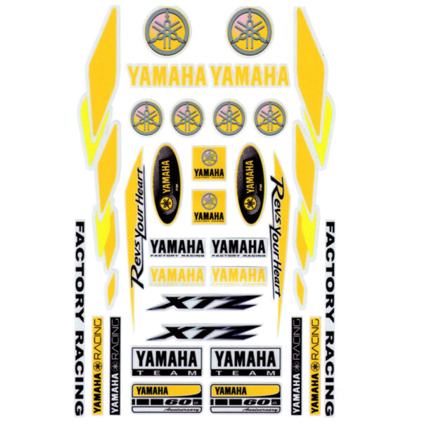 Комплект светоотражающих наклеек “Yamaha 230-01” 2