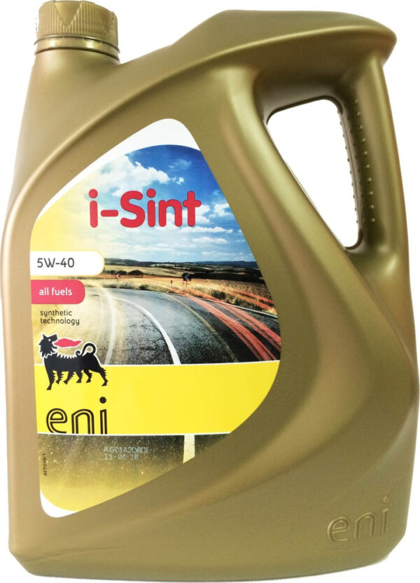 Моторное масло Eni i-Sint 5W-40 (5л) 3