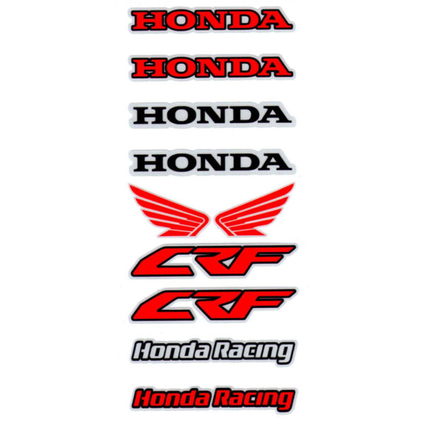 Комплект светоотражающих наклеек “Honda 125” 2