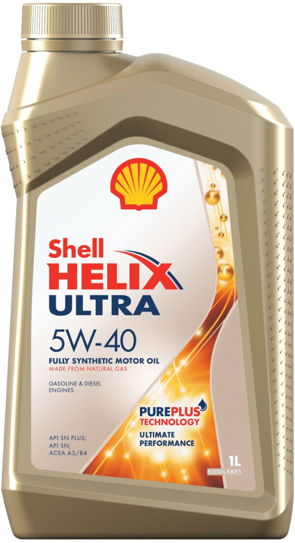 Моторное масло SHELL Helix Ultra 5W-40 2