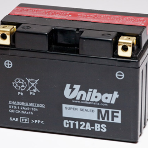 Аккумулятор Unibat CT12A-BS (12V, 10Ah, 150 x 87 x 105), аналог YUASA YT12A-BS
