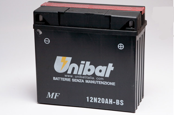 Аккумулятор Unibat 12N20AH-BS (12V, 20Ah, 181 x 76 x 167)