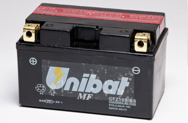 Аккумулятор Unibat CTZ10S-BS (12V,9Ah, 150 x 87 x 93), аналог YUASA YTZ10S 3