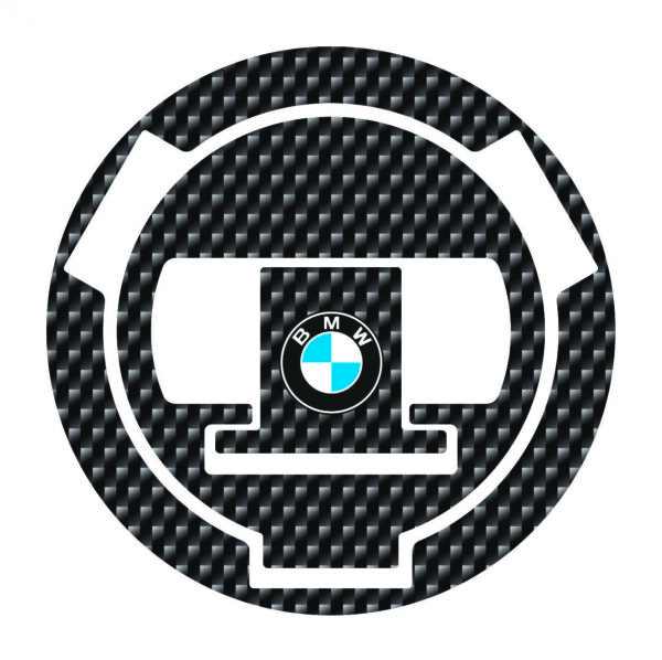 Наклейка на лючок бака BMW (карбон) 2