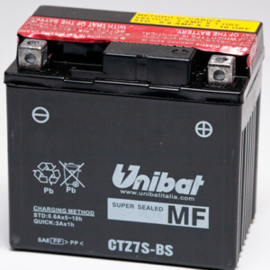 Аккумулятор Unibat CTZ7S-BS (12V, 6Ah, 113 x 70 x 105), аналог YUASA YTZ7S