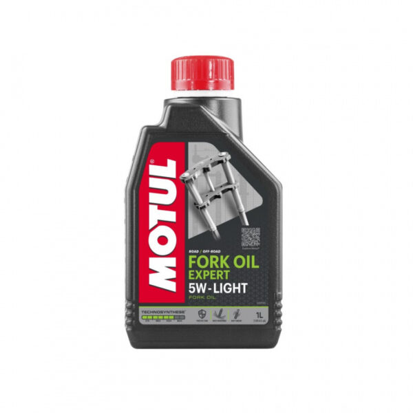 Вилочное масло Motul Fork Oil Expert Light 5W, Объем 1 л, ОЕМ-код 105929 2