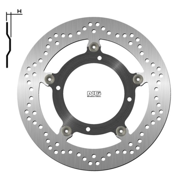 Передний тормозной диск для мото NG BRAKE 1654G 2