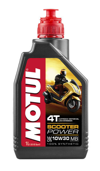 Моторное масло MOTUL Scooter Power 4T MB 10W30 (1 л.) 2