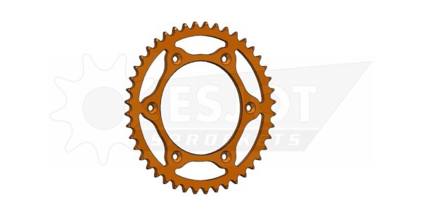 Задняя звезда Esjot 50-32065-42LO (аналог JTR897.42) Ultralight Steel / orange для Husqvarna 701 Supermoto 2