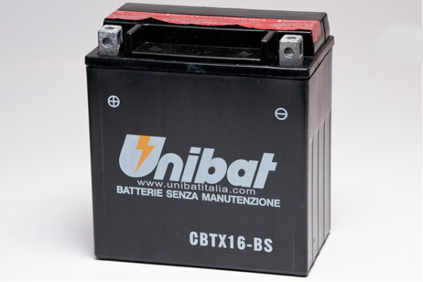 Аккумулятор Unibat CBTX16-BS (12V, 14Ah, 150 x 87 x 161), аналог YUASA YTX16-BS РАСПРОДАЖА! 2