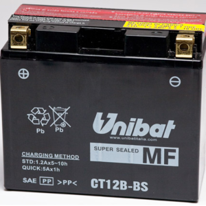 Аккумулятор Unibat CT12B-BS (12V, 11Ah, 151 x 70 x 130), аналог YUASA YT12B-BS