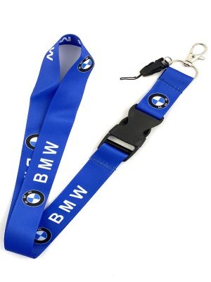 Шнурок BMW синий (ткань) 7