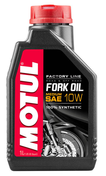 Вилочное масло Motul Fork Oil Medium FL 10W, Объем 1 л, ОЕМ-код 105925 3