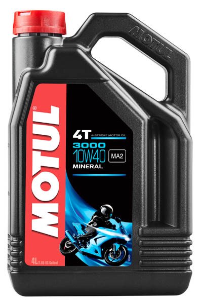 Моторное масло MOTUL 3000 4T SAE 10W40 (4 л.) 3