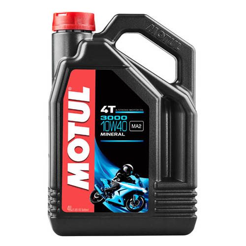 Моторное масло MOTUL 3000 4T SAE 10W40 (4 л.) 2