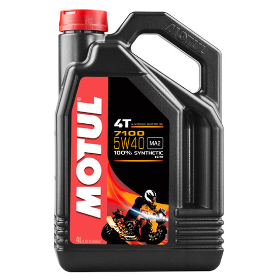 Моторное масло Motul 7100 4T SAE 5W40, Объем 4 л, ОЕМ-код 104087 5