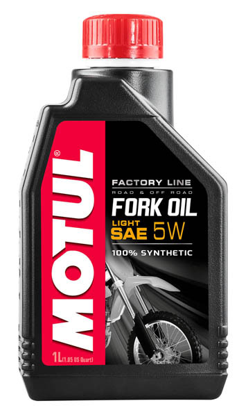 Вилочное масло Motul Fork Oil FL Light 5W, Объем 1 л, ОЕМ-код 105924