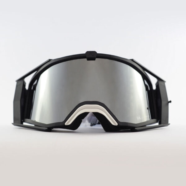 Кроссовые очки Ariete 8K TOP DESERT очки черные, хром затемненная линза (ARI-14960-T071)