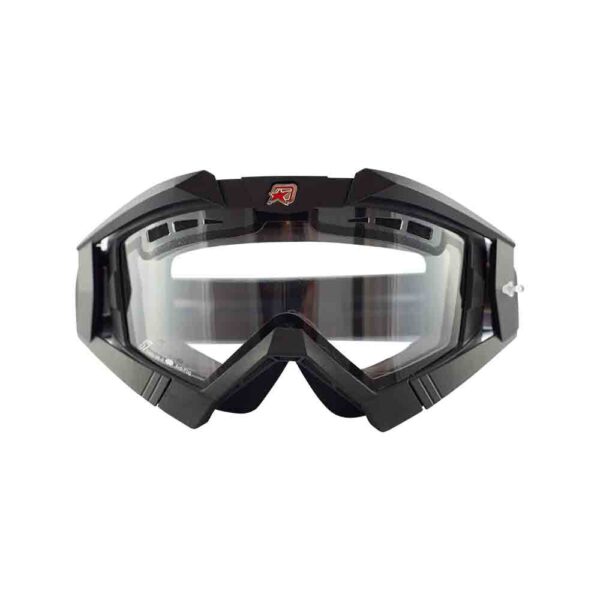 Кроссовые очки Ariete RC FLOW черные, двойные прозрачные вентилируемые линзы (ARI-13950-NAA) 21