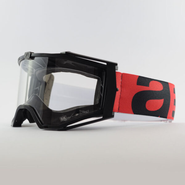Кроссовые очки Ariete 8K очки черные, прозрачная линза (ARI-14960-094) 3