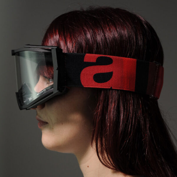 Кроссовые очки Ariete 8K очки черные, прозрачная линза (ARI-14960-052) 17