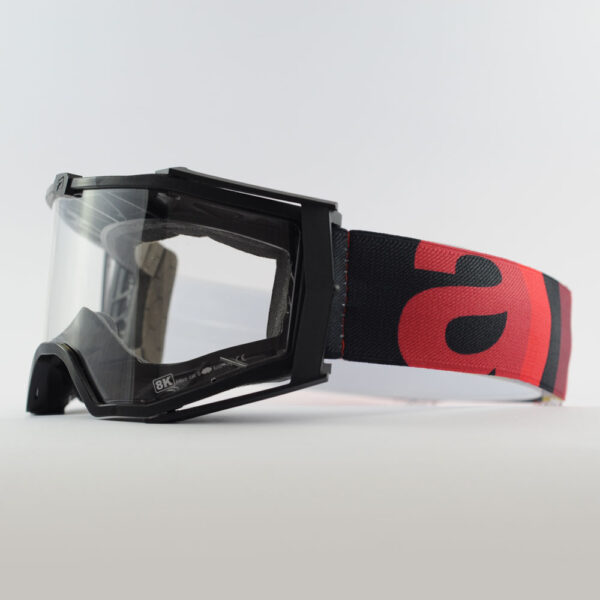 Кроссовые очки Ariete 8K очки черные, прозрачная линза (ARI-14960-052) 3