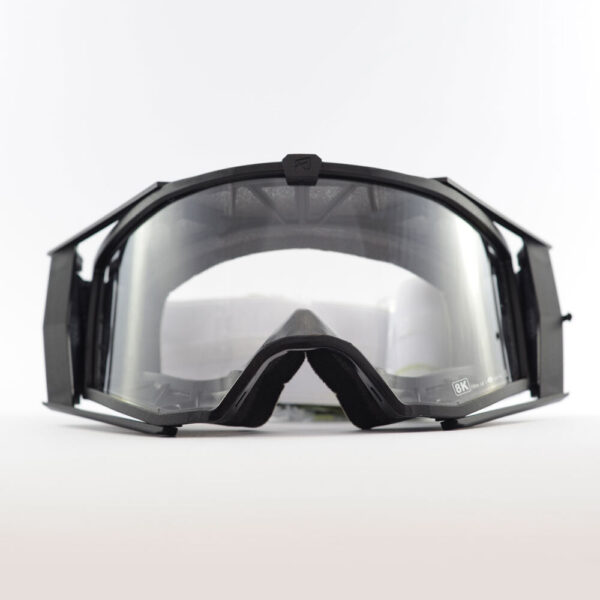 Кроссовые очки Ariete 8K очки черные, прозрачная линза (ARI-14960-084) 3