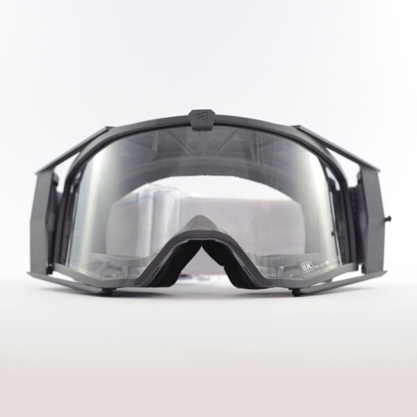 Кроссовые очки Ariete 8K очки серые, прозрачная линза (ARI-14960-102) 3