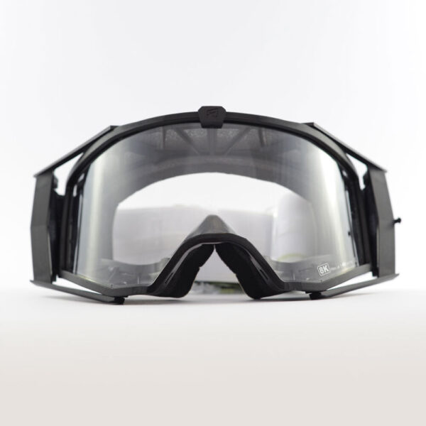 Кроссовые очки Ariete 8K очки черные, прозрачная линза (ARI-14960-091) 3