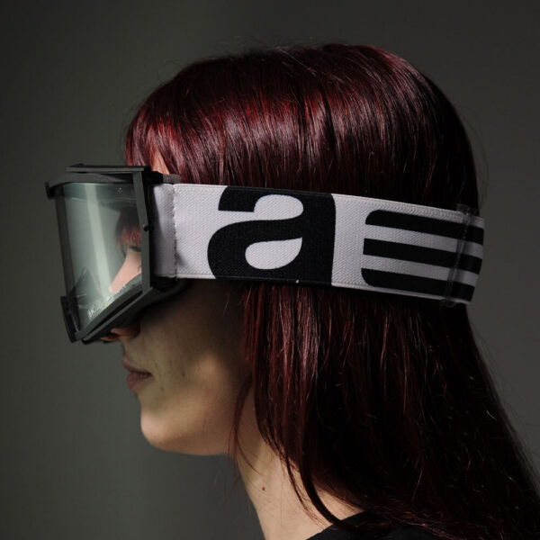 Кроссовые очки Ariete 8K очки черные, прозрачная линза (ARI-14960-091)