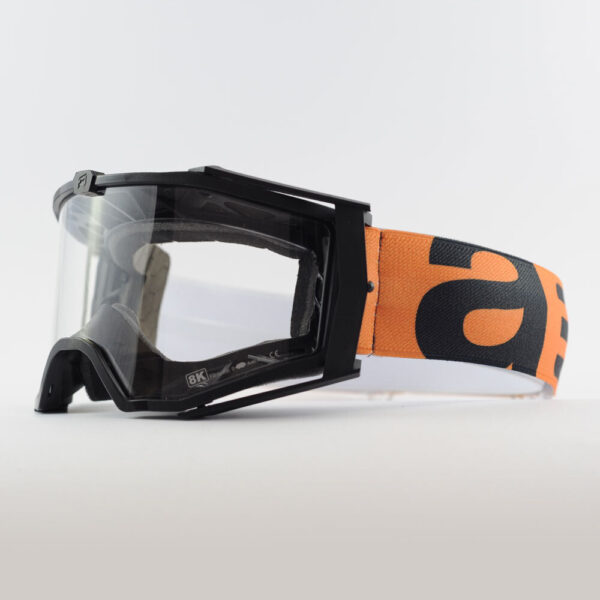 Кроссовые очки Ariete 8K очки черные, прозрачная линза (ARI-14960-093) 24