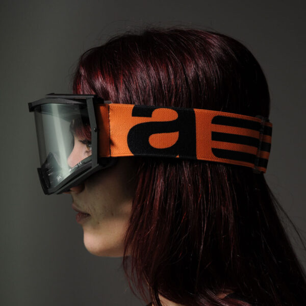Кроссовые очки Ariete 8K очки черные, прозрачная линза (ARI-14960-093) 21