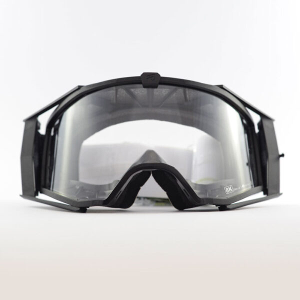 Кроссовые очки Ariete 8K очки черные, прозрачная линза (ARI-14960-093) 3