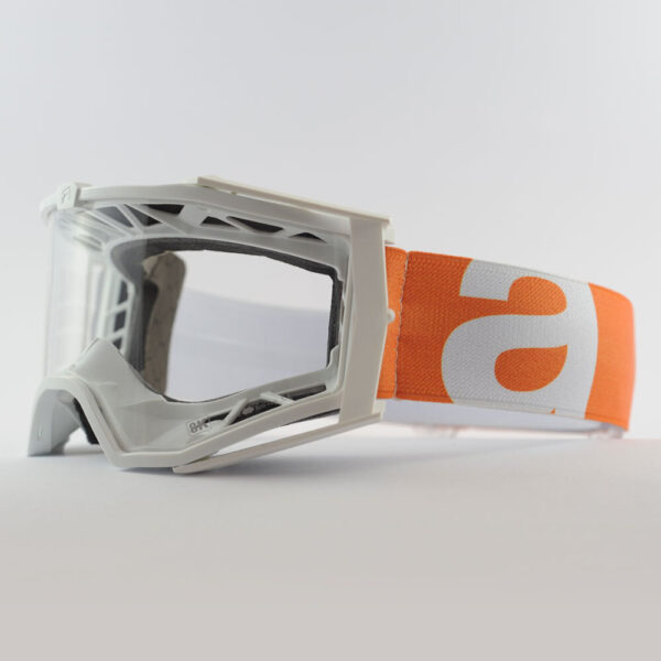 Кроссовые очки Ariete 8K очки белые, прозрачная линза (ARI-14960-131) 3