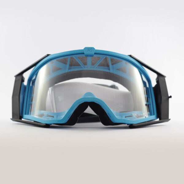 Кроссовые очки Ariete 8K очки голубые, прозрачная линза (ARI-14960-133) 8