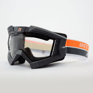 Кроссовые очки Ariete RC FLOW серые, двойные прозрачные вентилируемые линзы (ARI-13950-FGGO)