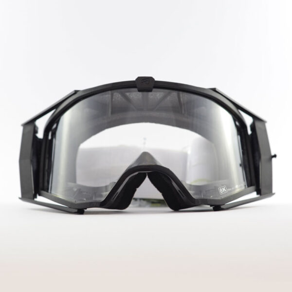 Кроссовые очки Ariete 8K очки черные, прозрачная линза (ARI-14960-081) 4