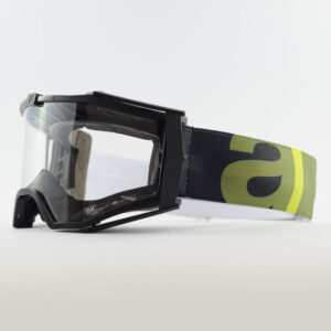Кроссовые очки Ariete RC FLOW черные, двойные прозрачные вентилируемые линзы (ARI-13950-NGR) 2