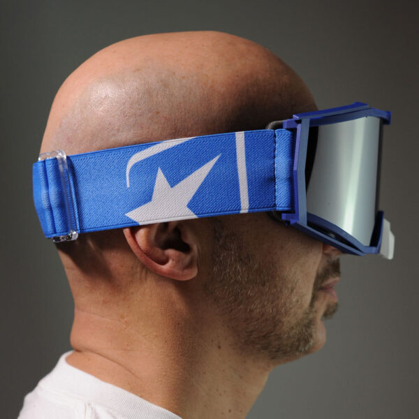 Кроссовые очки Ariete 8K TOP очки синие, затемненная линза (ARI-14960-T015)