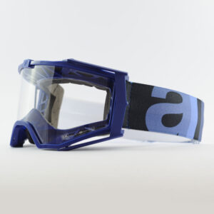 Кроссовые очки Ariete ADRENALINE PRIMIS очки синие, прозрачная линза с булавками (ARI-14001-ANA) 2