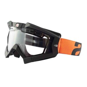 Кроссовые очки Ariete RC FLOW черные, двойные прозрачные вентилируемые линзы (ARI-13950-NAR)