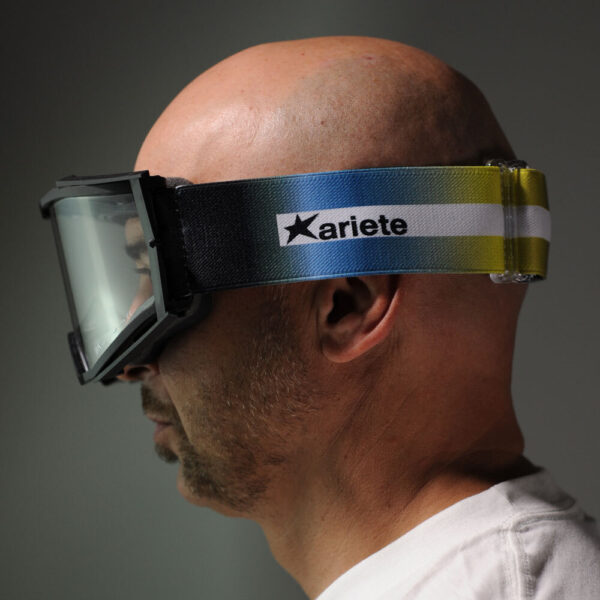 Кроссовые очки Ariete 8K очки черные, прозрачная линза (ARI-14960-021) 6