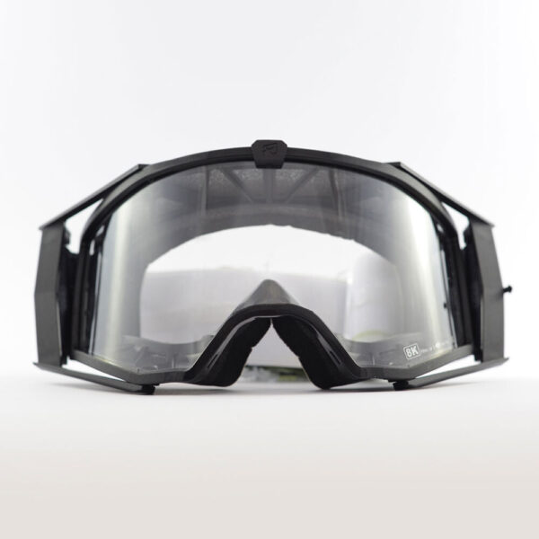 Кроссовые очки Ariete 8K очки черные, прозрачная линза (ARI-14960-021) 8